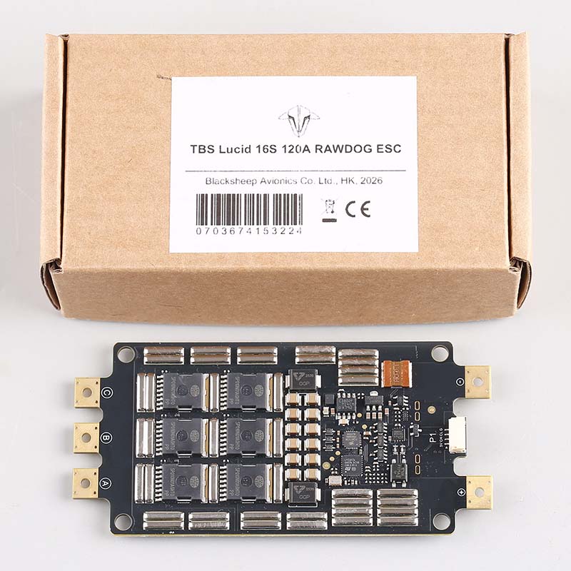 TBS LUCID 16S 120A RAWDOG ESC, - Drone Battery High Voltage incelemesi ve fiyatı