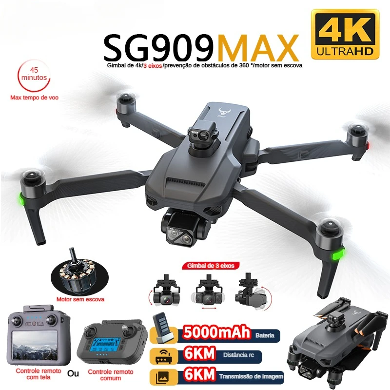 ZLL SG909 SG909MAX 4K Kameralı - Drone Battery Case incelemesi ve fiyatı