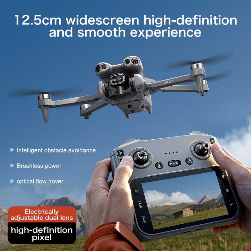 GT50 Mini Drone Çift Kamera 8K - Jjrc Drone X12 incelemesi ve fiyatı